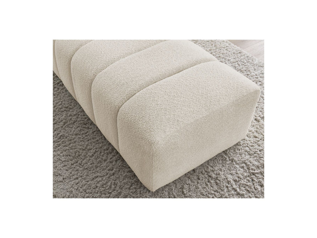 Pouffe for Modular Sofa - Annecy - Bouclé Fabric