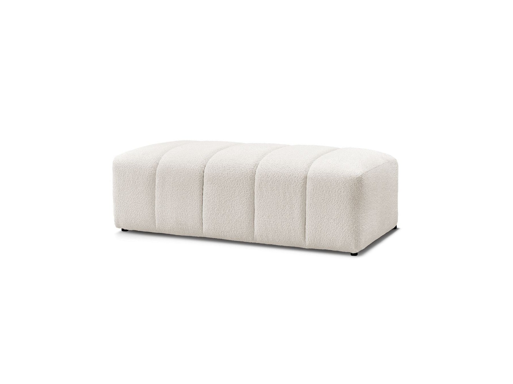 Pouffe for Modular Sofa - Annecy - Bouclé Fabric