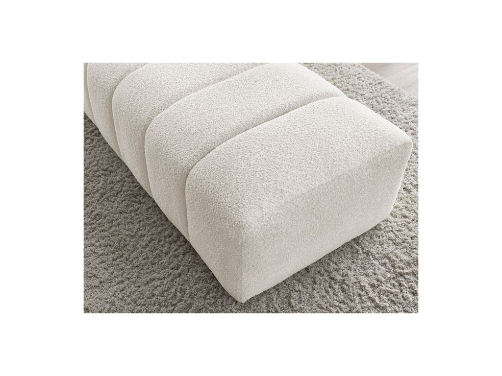 Pouffe for Modular Sofa - Annecy - Bouclé Fabric