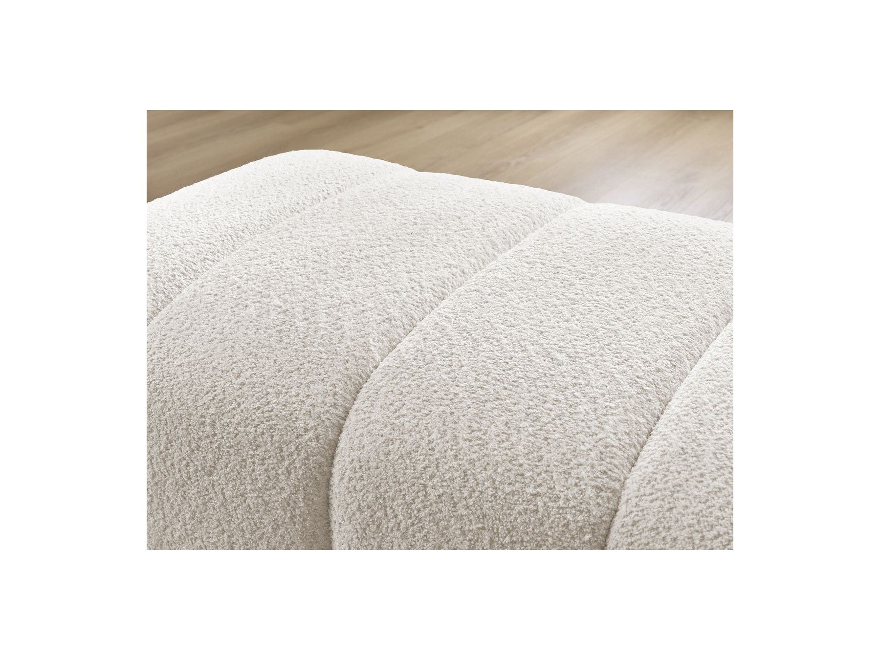 Pouffe for Modular Sofa - Annecy - Bouclé Fabric