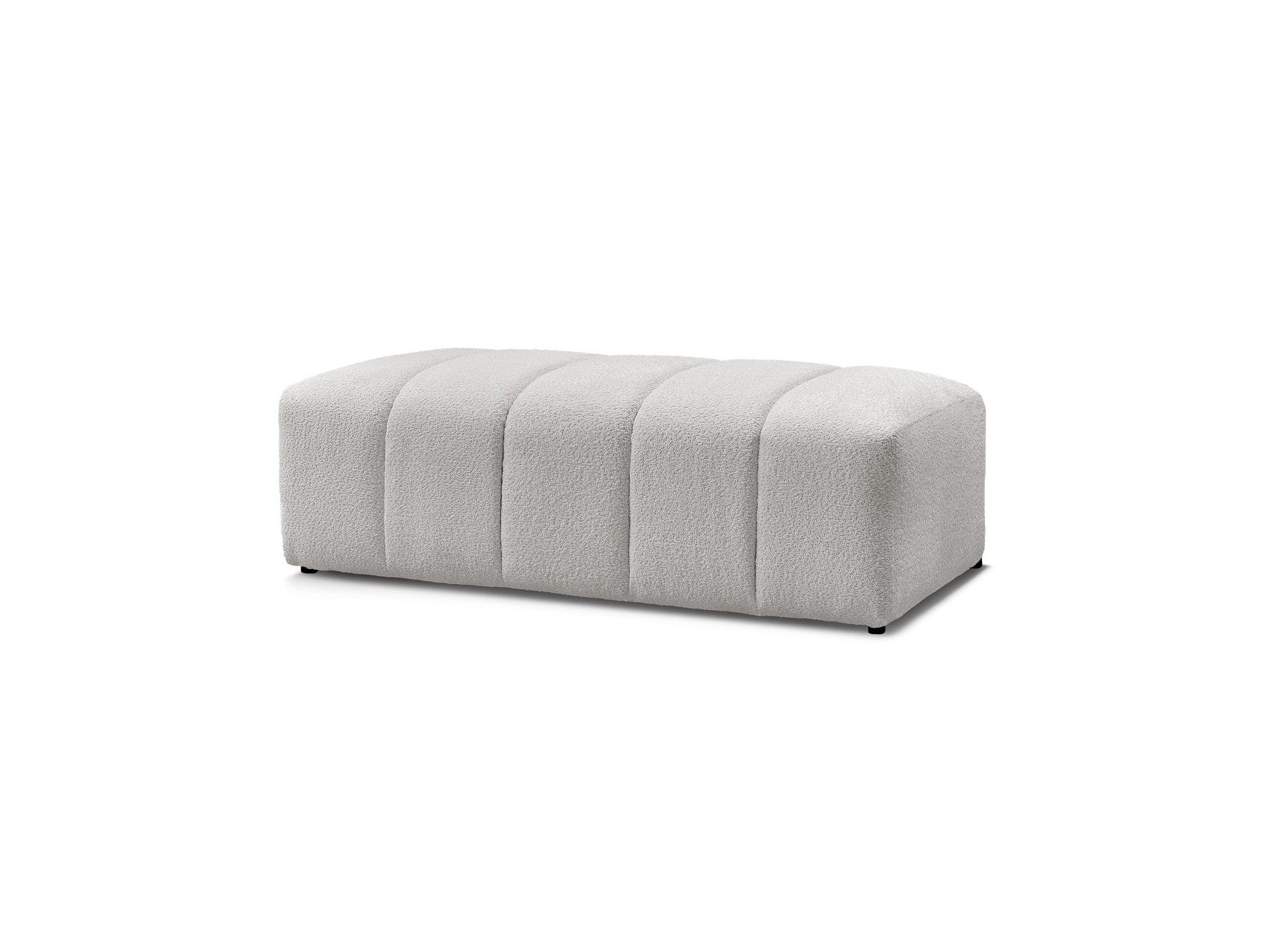 Pouffe for Modular Sofa - Annecy - Bouclé Fabric