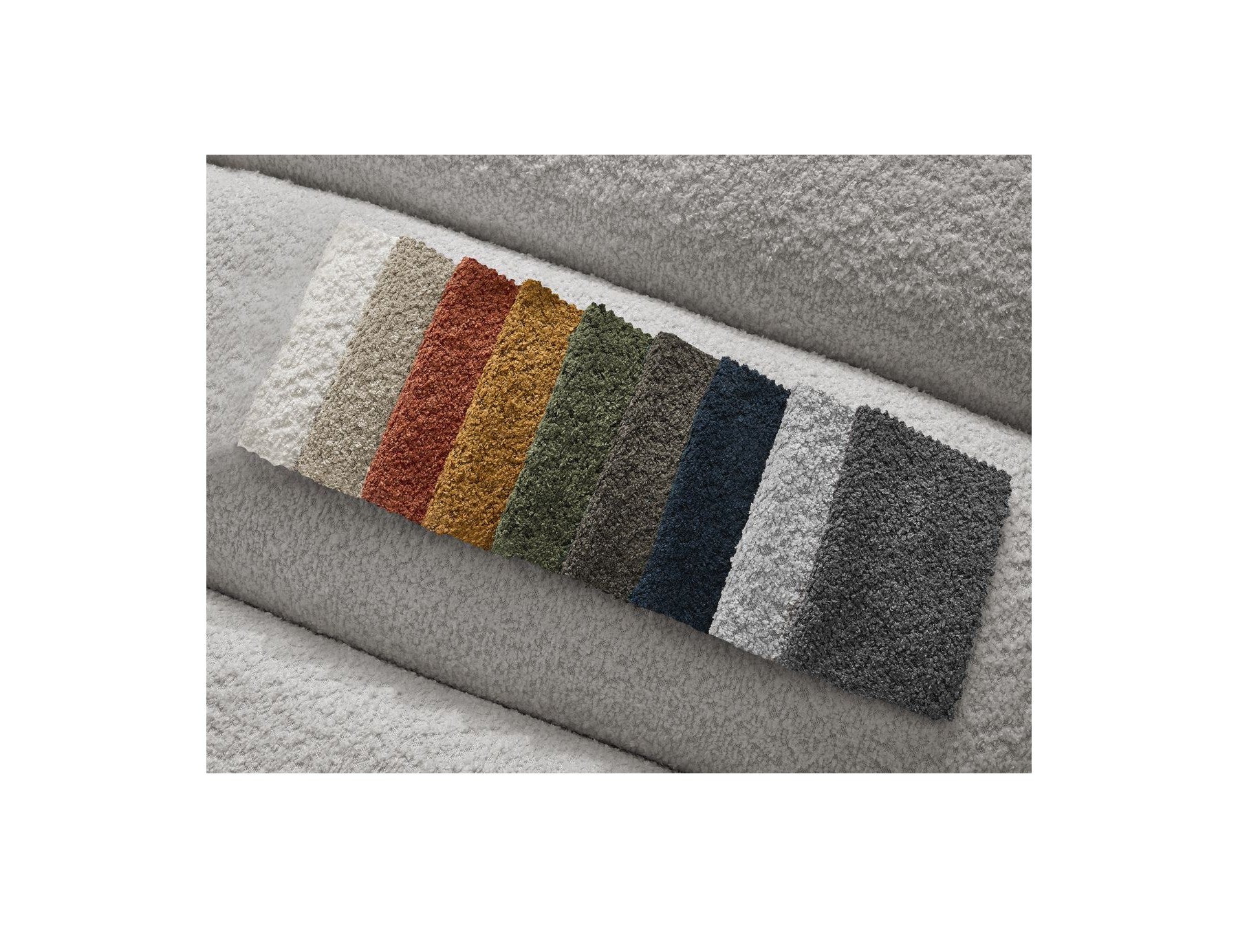 Pouffe for Modular Sofa - Annecy - Bouclé Fabric