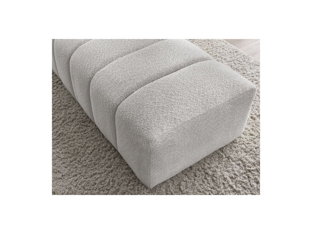 Pouffe for Modular Sofa - Annecy - Bouclé Fabric