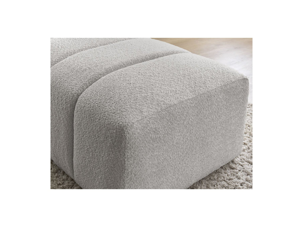 Pouffe for Modular Sofa - Annecy - Bouclé Fabric