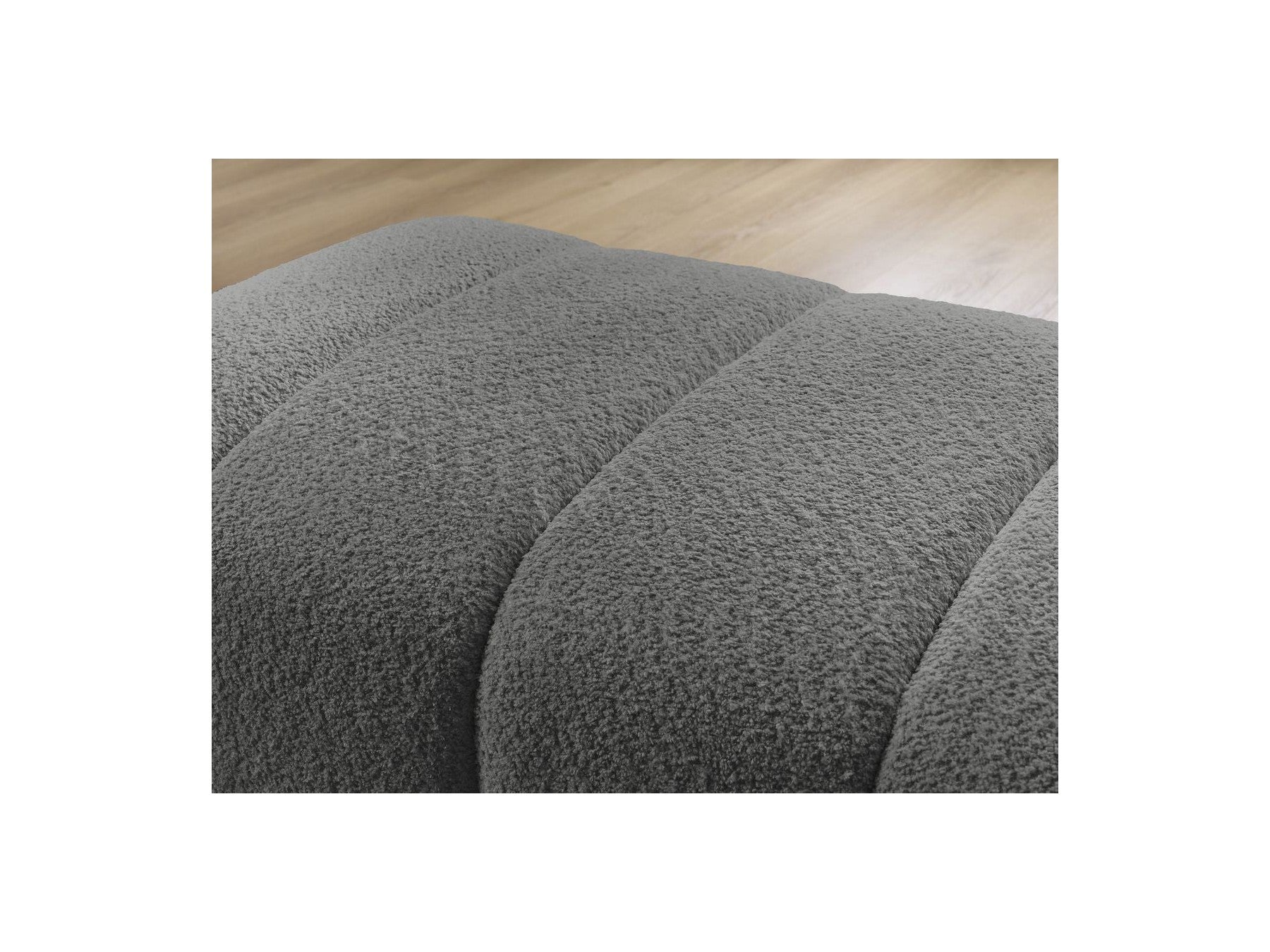 Pouffe for Modular Sofa - Annecy - Bouclé Fabric