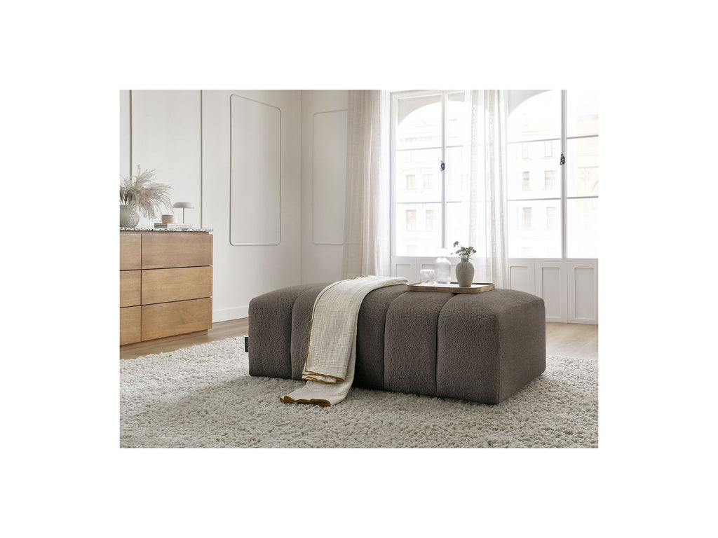 Pouffe for Modular Sofa - Annecy - Bouclé Fabric