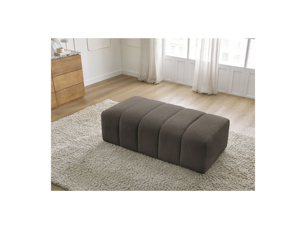 Pouffe for Modular Sofa - Annecy - Bouclé Fabric