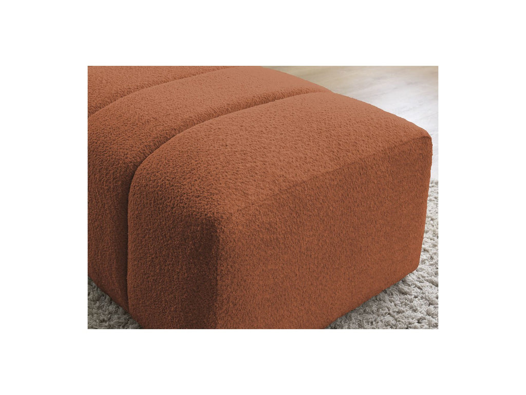 Pouffe for Modular Sofa - Annecy - Bouclé Fabric