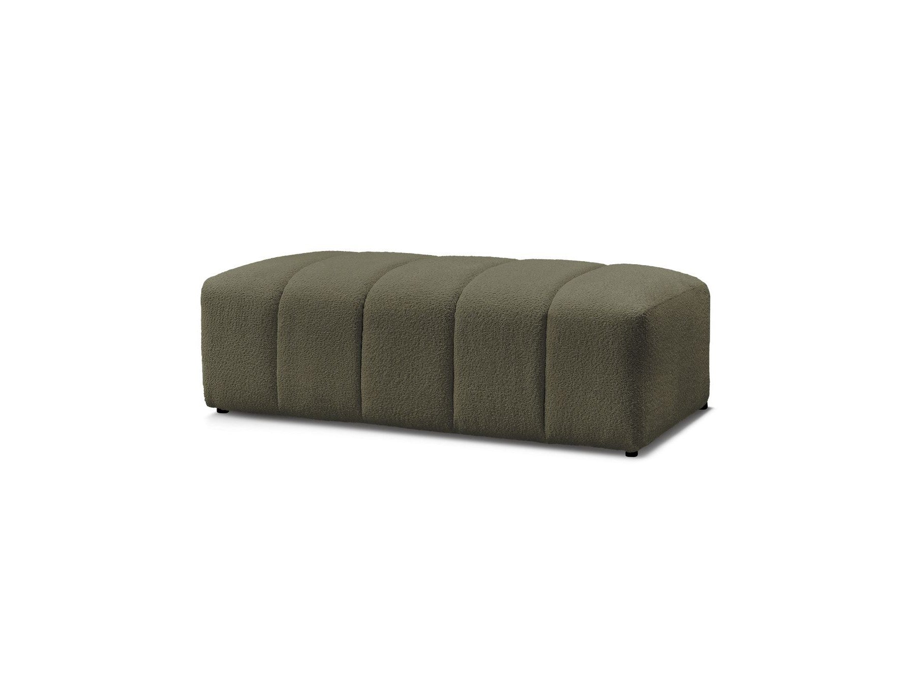 Pouffe for Modular Sofa - Annecy - Bouclé Fabric
