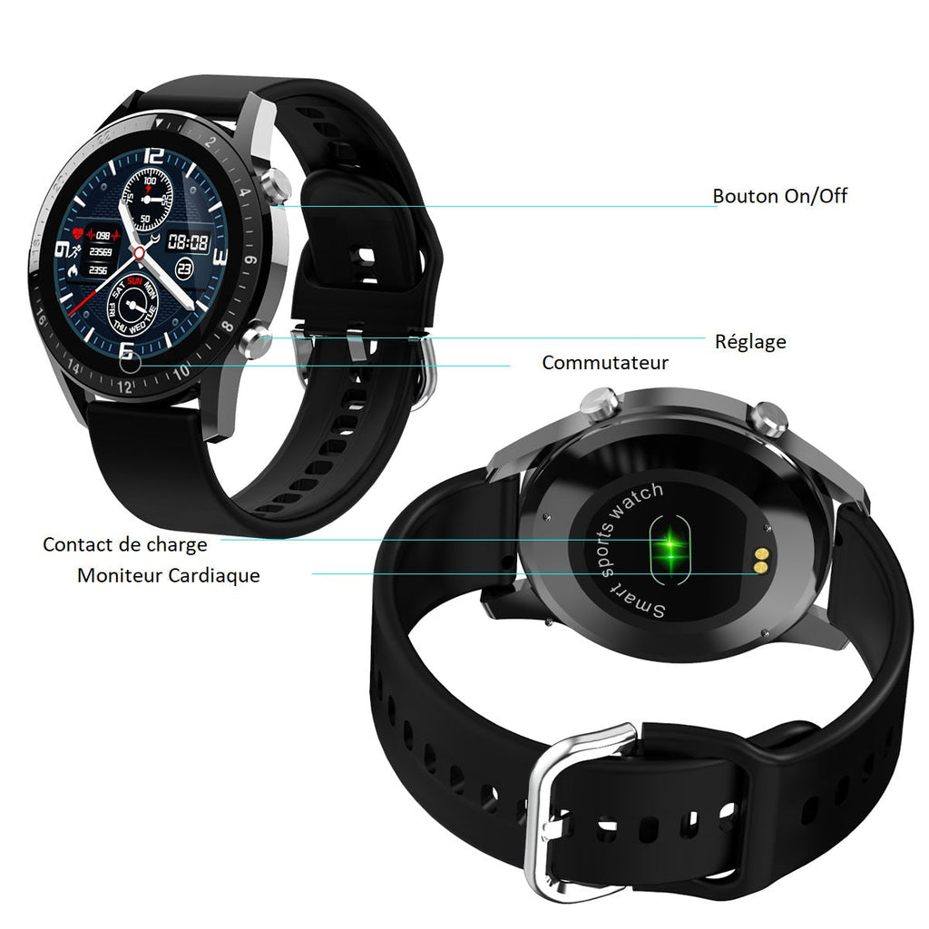 RELOJ MULTIFUNCIÓN CONECTADO POR BLUETOOTH