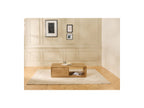 Ferret - Coffee Table with Drawer - Wooden Slat Effect