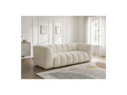 Talia - Fixed Straight 3-Seater Sofa - Bouclé Fabric