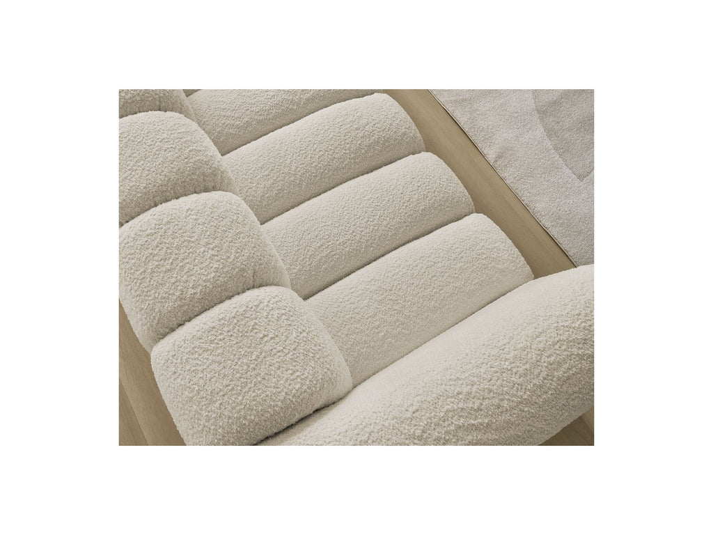 Talia - Fixed Straight 3-Seater Sofa - Bouclé Fabric