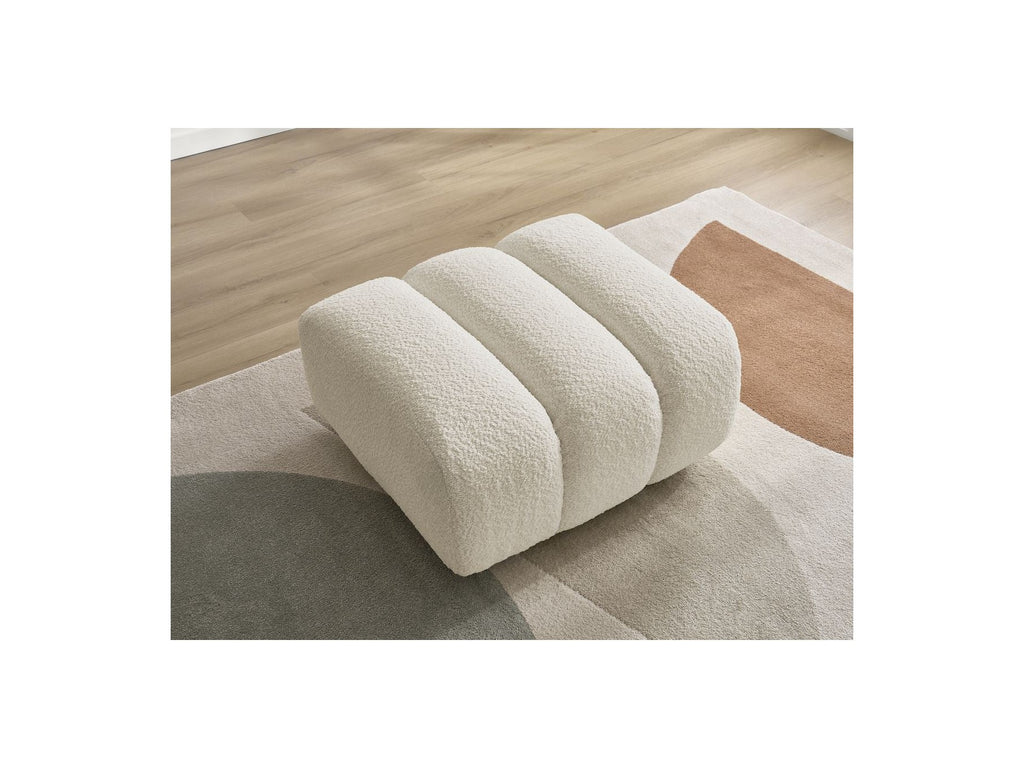 Talia - Pouffe - Bouclé Fabric