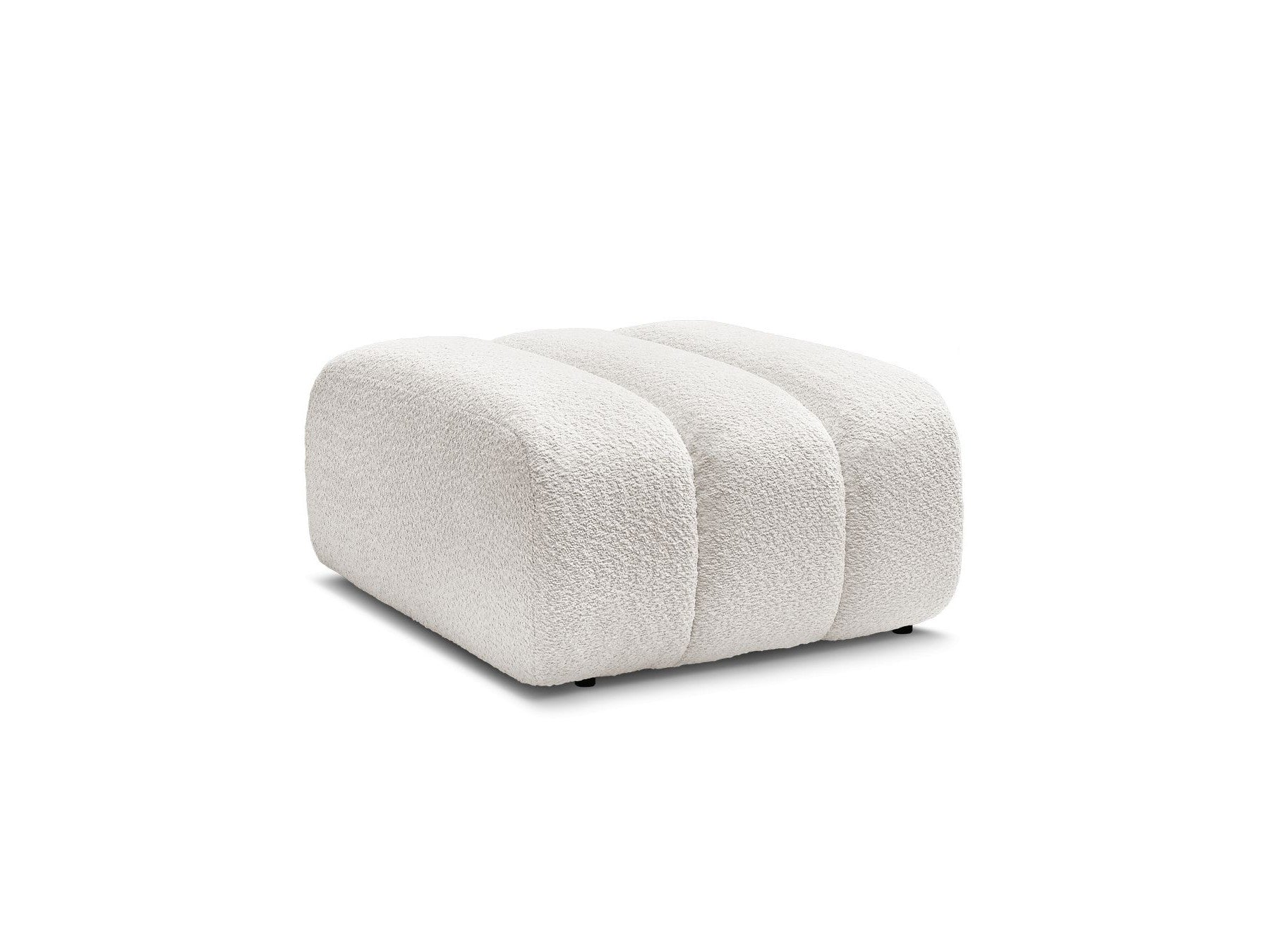 Talia - Pouffe - Bouclé Fabric