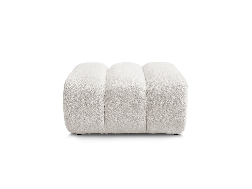 Talia - Pouffe - Bouclé Fabric