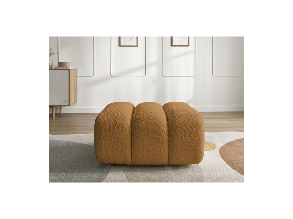 Talia - Pouffe - Bouclé Fabric