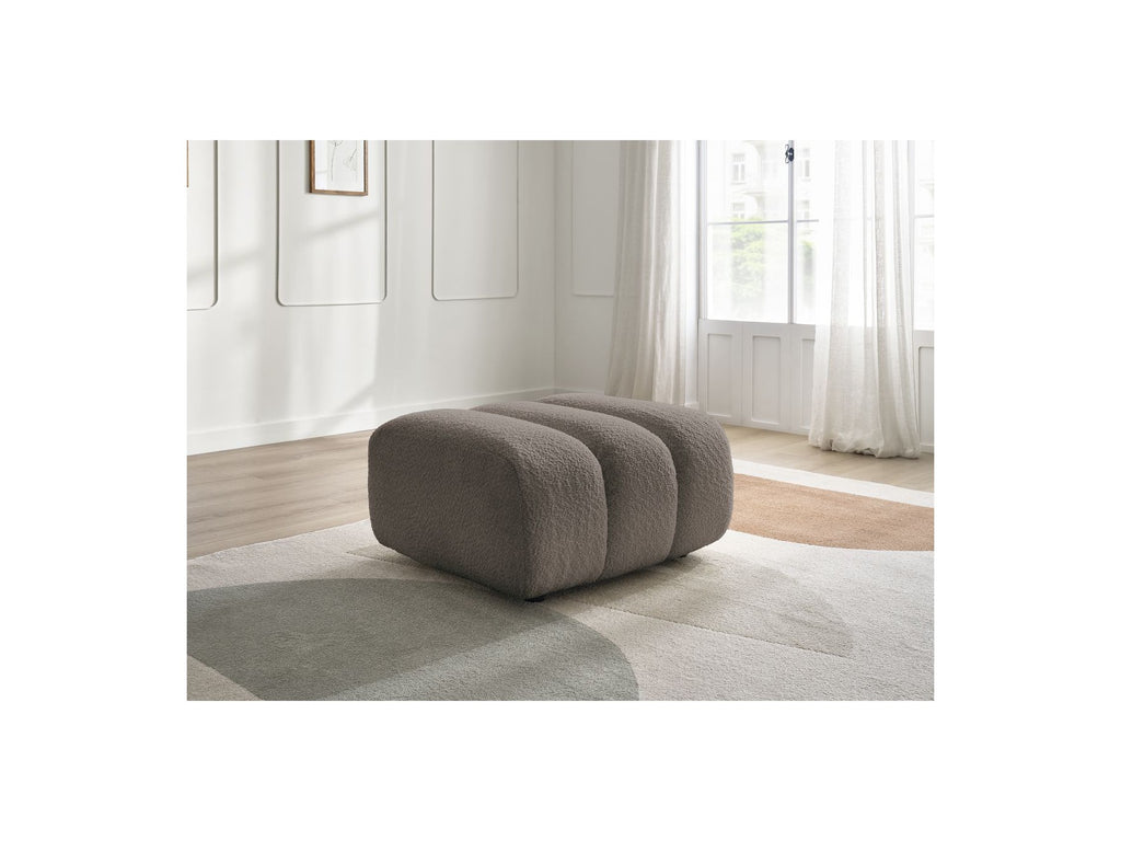Talia - Pouffe - Bouclé Fabric