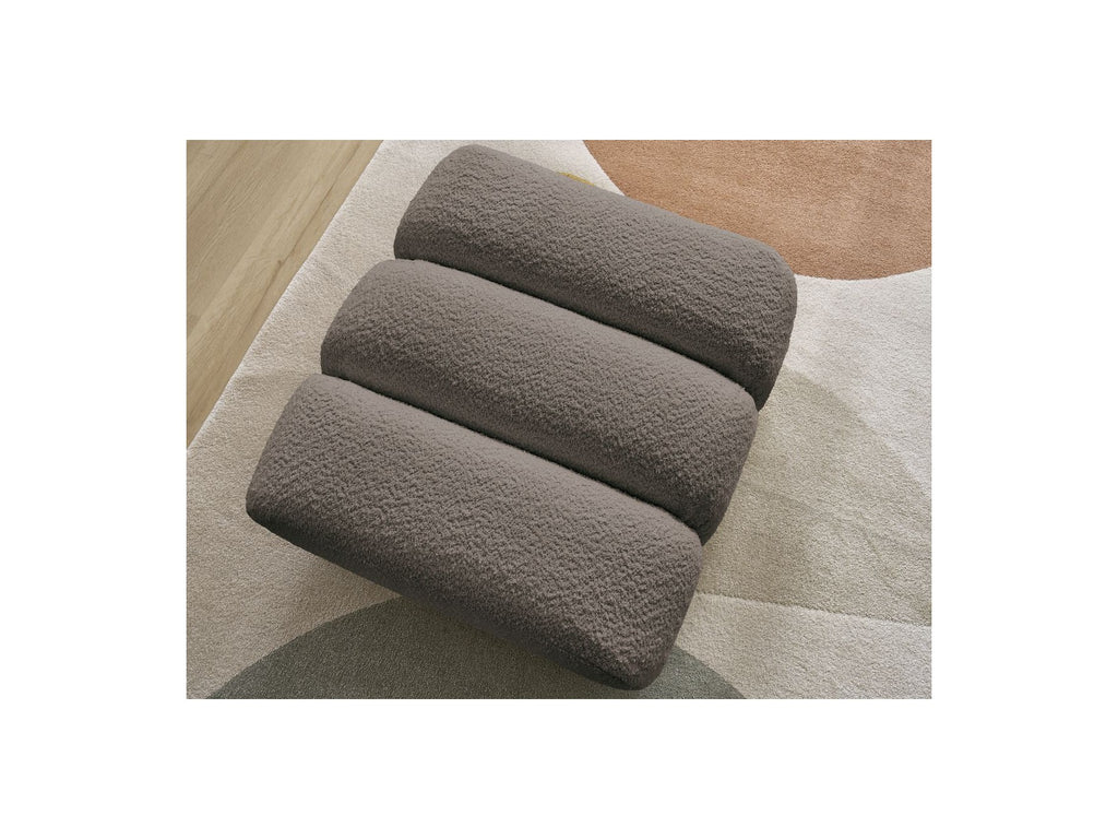 Talia - Pouffe - Bouclé Fabric