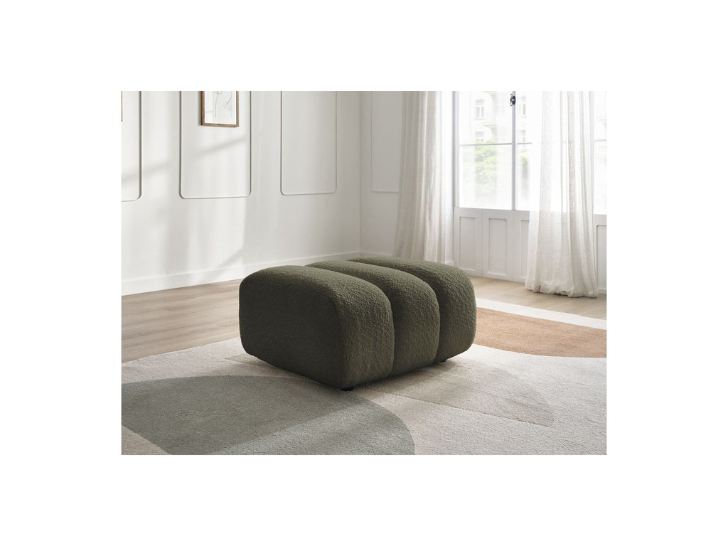 Talia - Pouffe - Bouclé Fabric