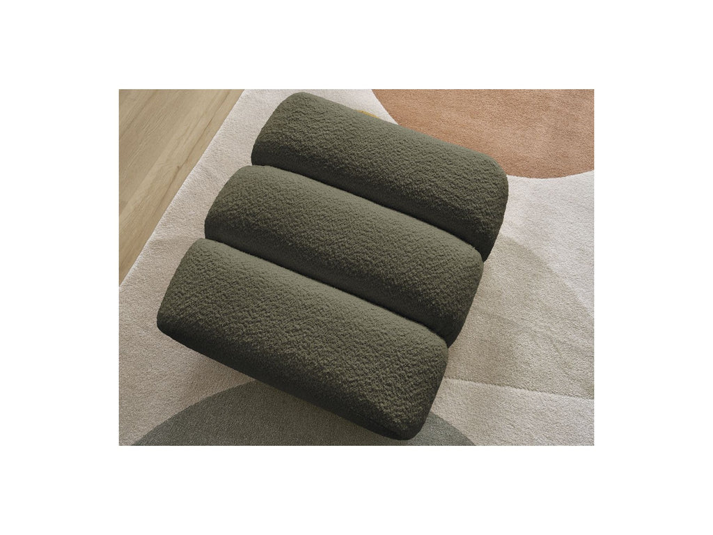 Talia - Pouffe - Bouclé Fabric