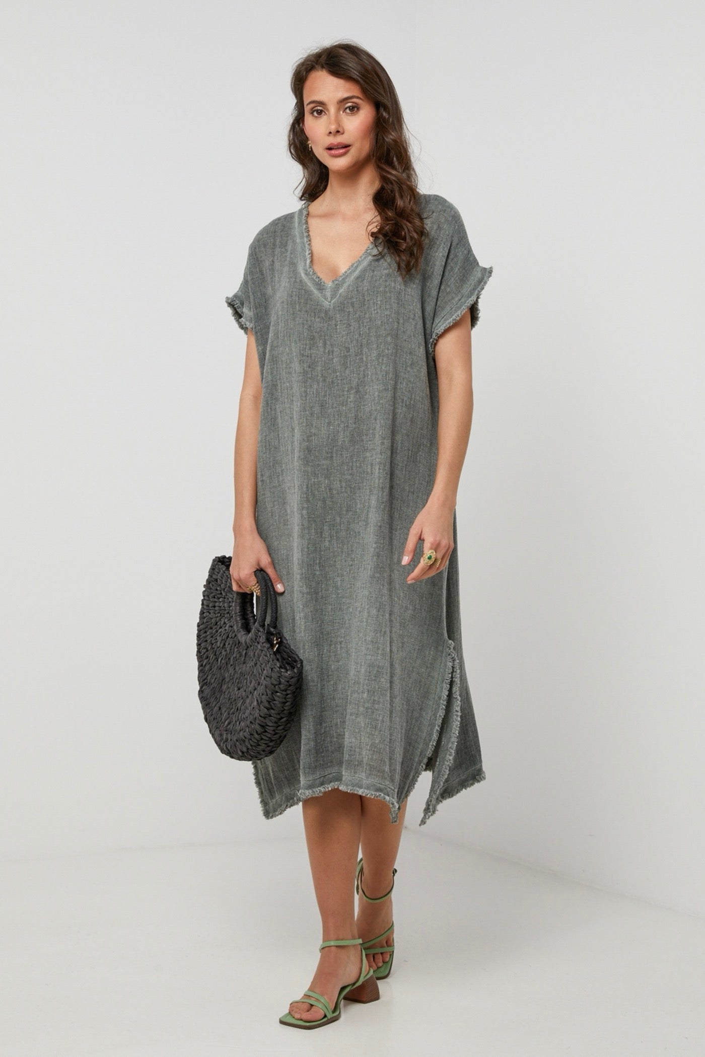 Robe - Kaki - Femme