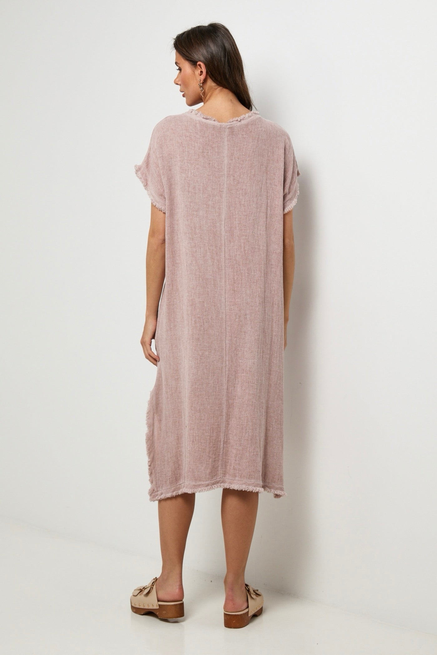 Vestido - Rosa Pálido - Mujer