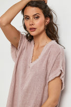 Vestido - Rosa Pálido - Mujer