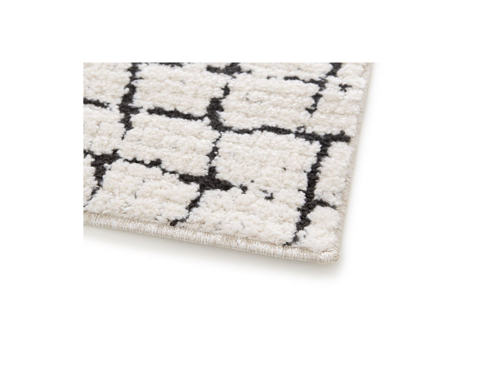 Tapis Poils Ras - Nebulia - Motif Abstrait - Beige