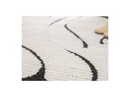 Tapis Poils Ras - Cosmara - Motif Abstrait - Beige