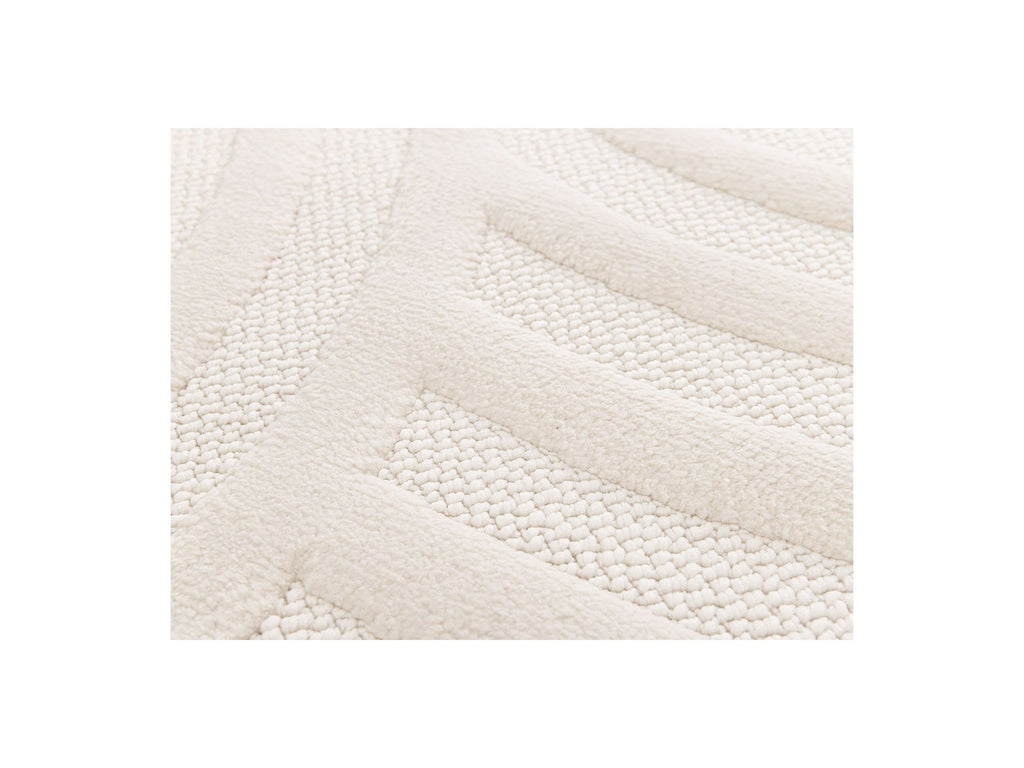 Josie - Alfombra de pelo corto - Motivo abstracto - Beige