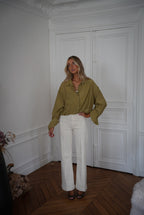 Miranda Short Blouse - Green