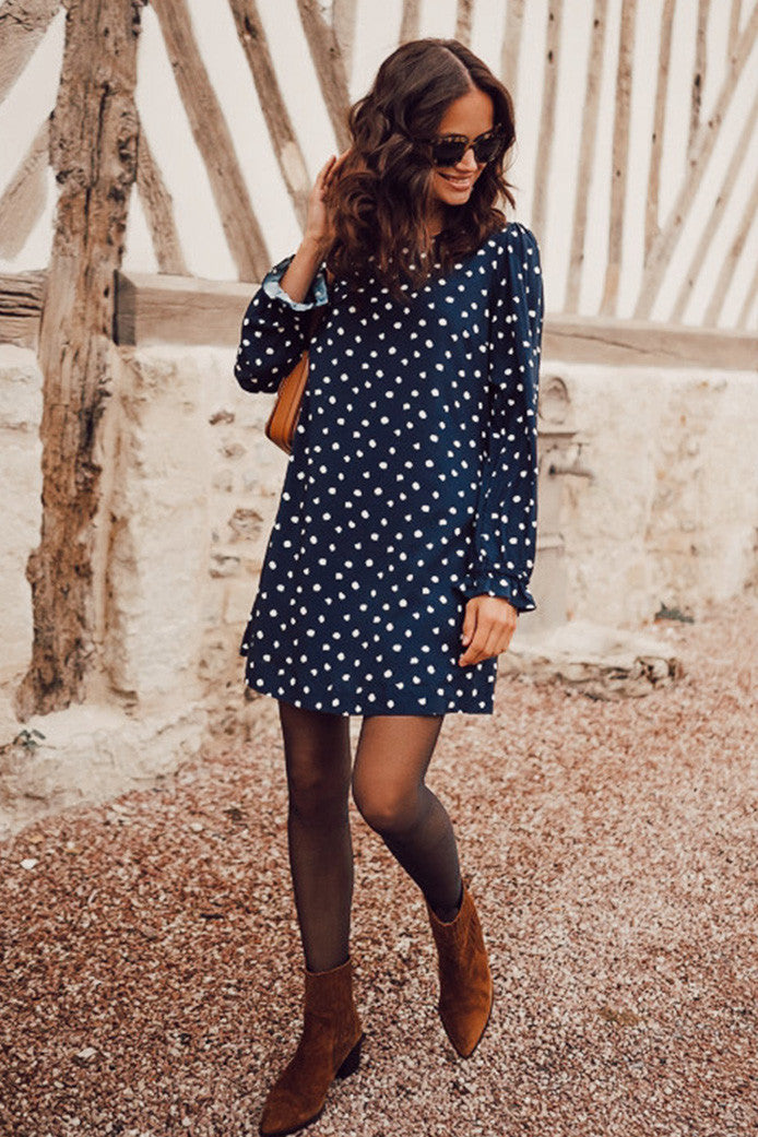 Vestido Tess Doty Marine