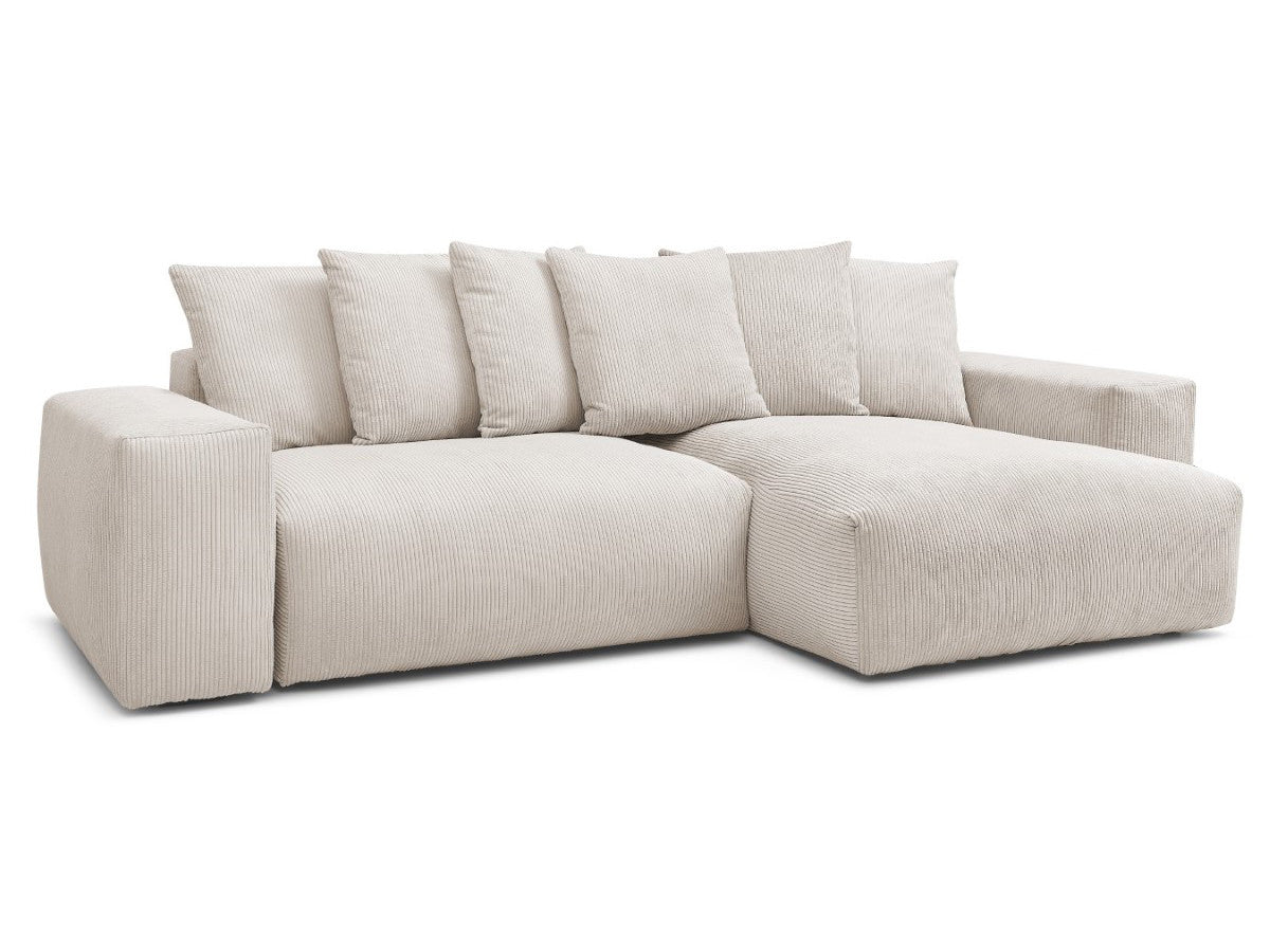 Voltaire - Canapé D'Angle Réversible Convertible Coffre