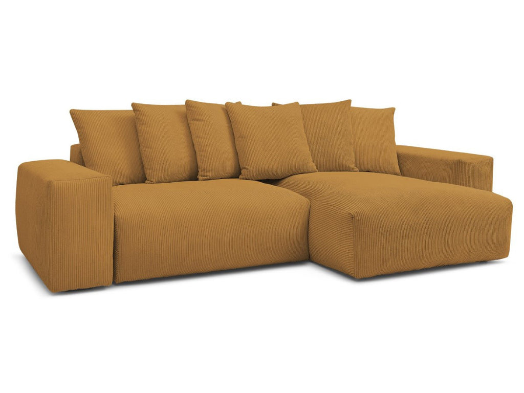 Voltaire - Canapé D'Angle Réversible Convertible Coffre