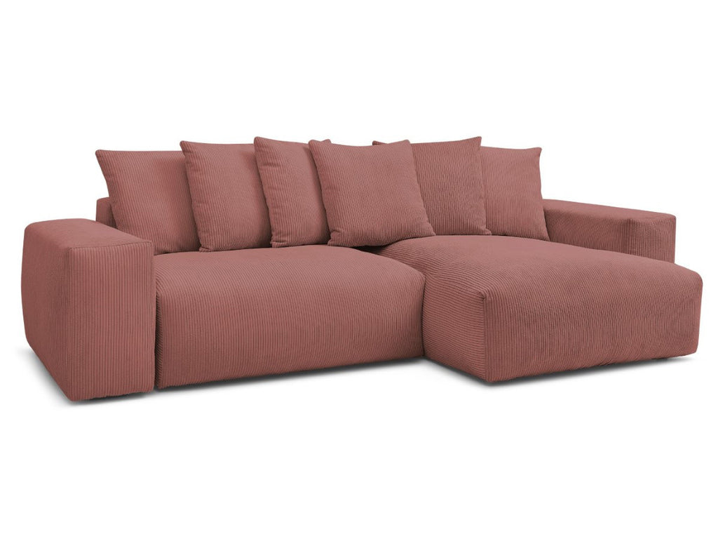 Voltaire - Canapé D'Angle Réversible Convertible Coffre