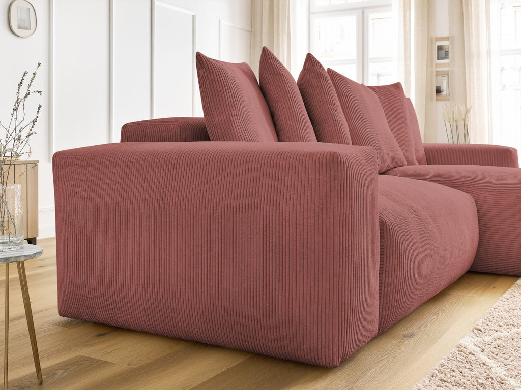 Voltaire - Canapé D'Angle Réversible Convertible Coffre