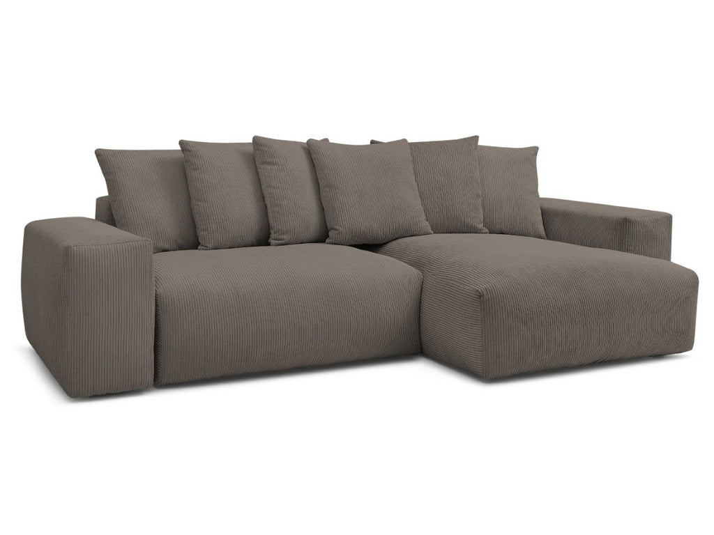 Voltaire - Canapé D'Angle Réversible Convertible Coffre