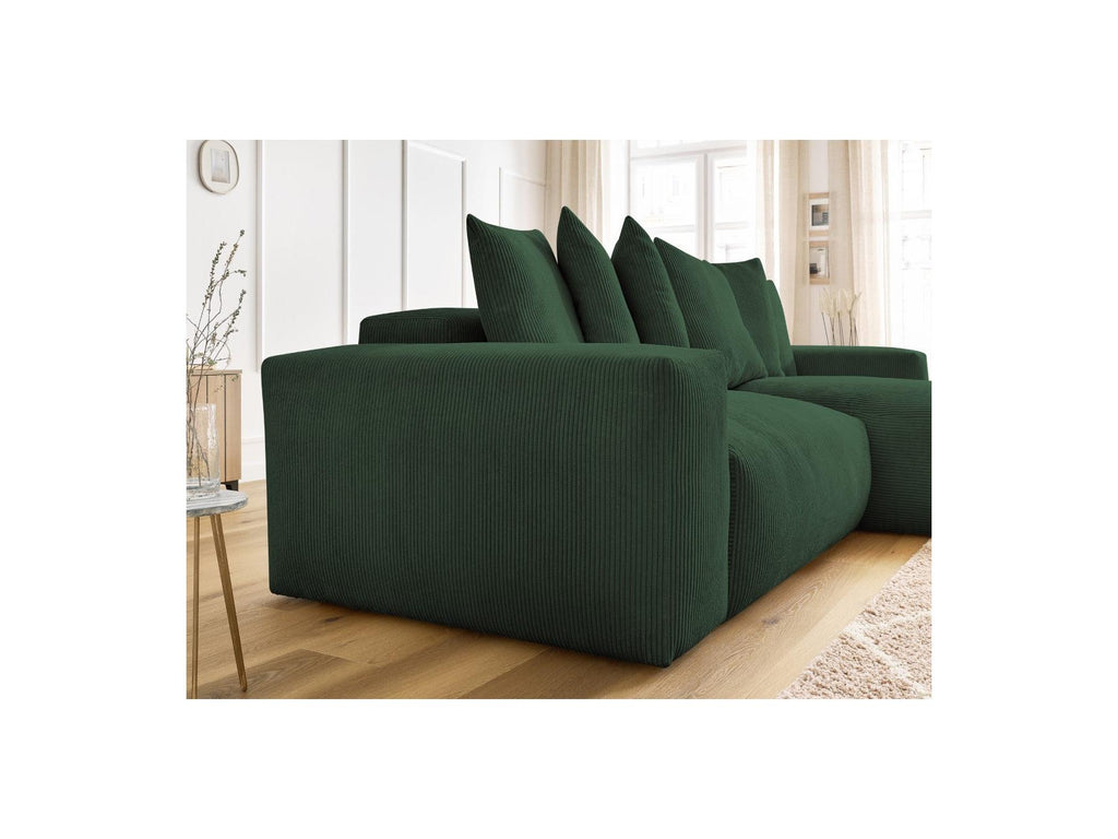 Voltaire - Canapé D'Angle Réversible Convertible Coffre