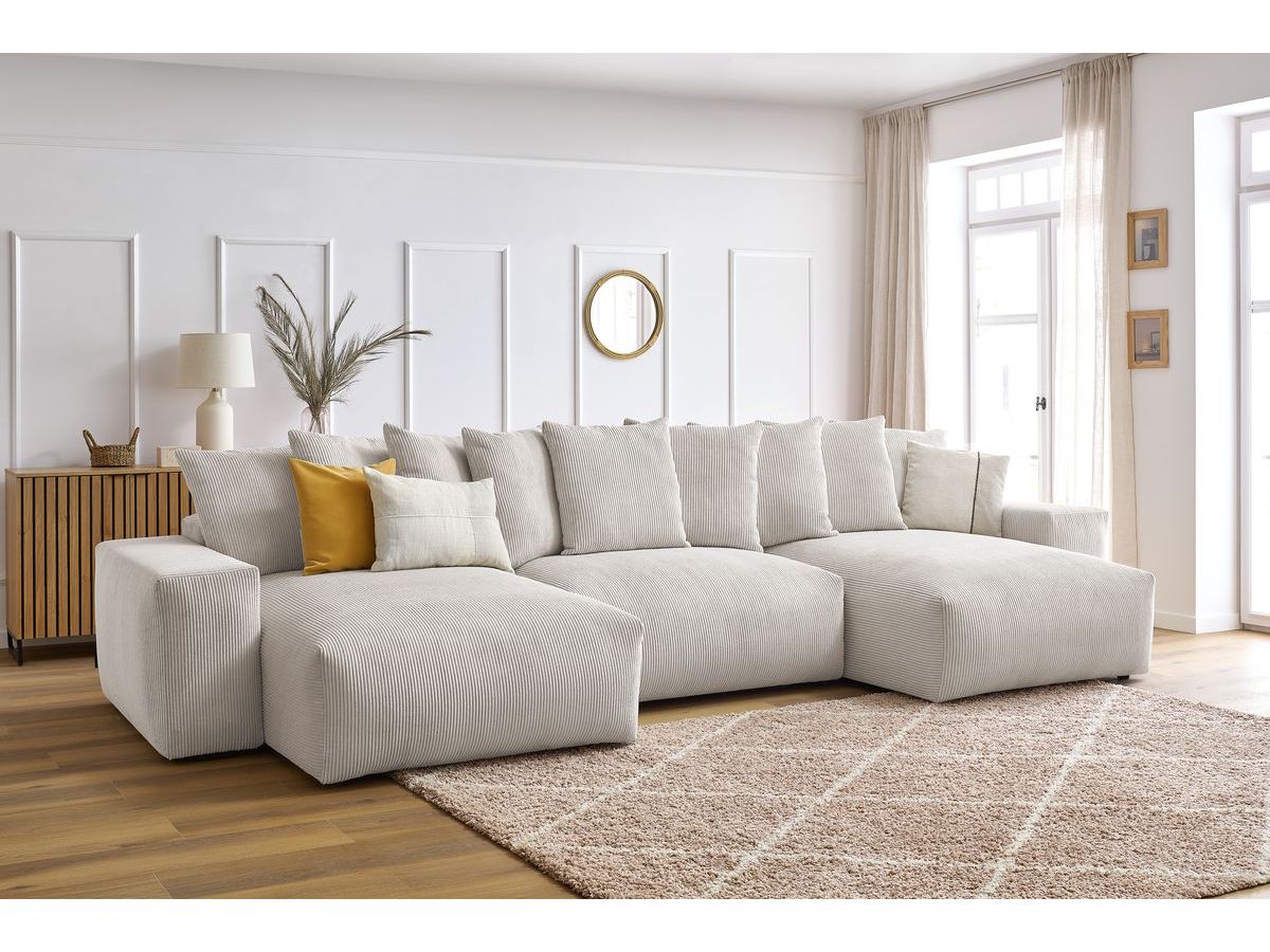 Voltaire - Panoramic Convertible Sofa with Storage - Panoramic