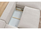 Voltaire - Panoramic Convertible Sofa with Storage - Panoramic