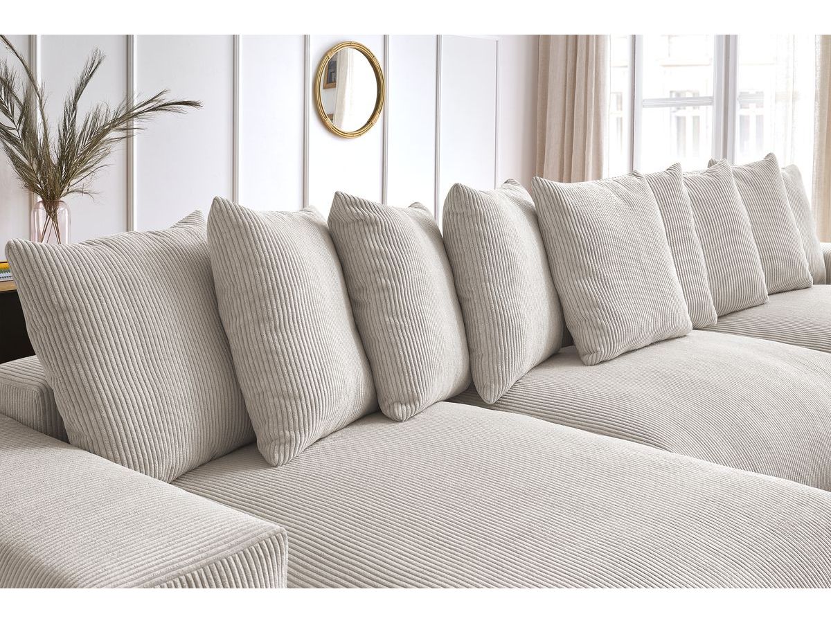 Voltaire - Panoramic Convertible Sofa with Storage - Panoramic