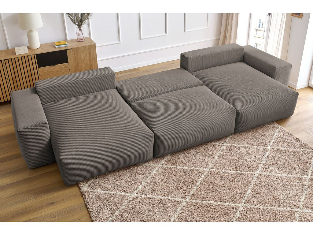 Voltaire - Panoramic Convertible Sofa with Storage - Panoramic