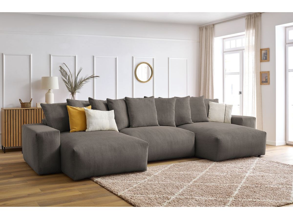 Voltaire - Panoramic Convertible Sofa with Storage - Panoramic