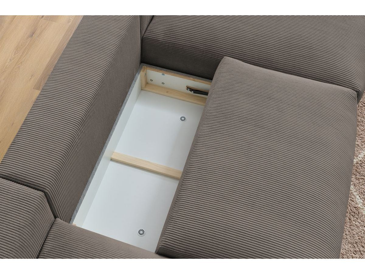 Voltaire - Panoramic Convertible Sofa with Storage - Panoramic