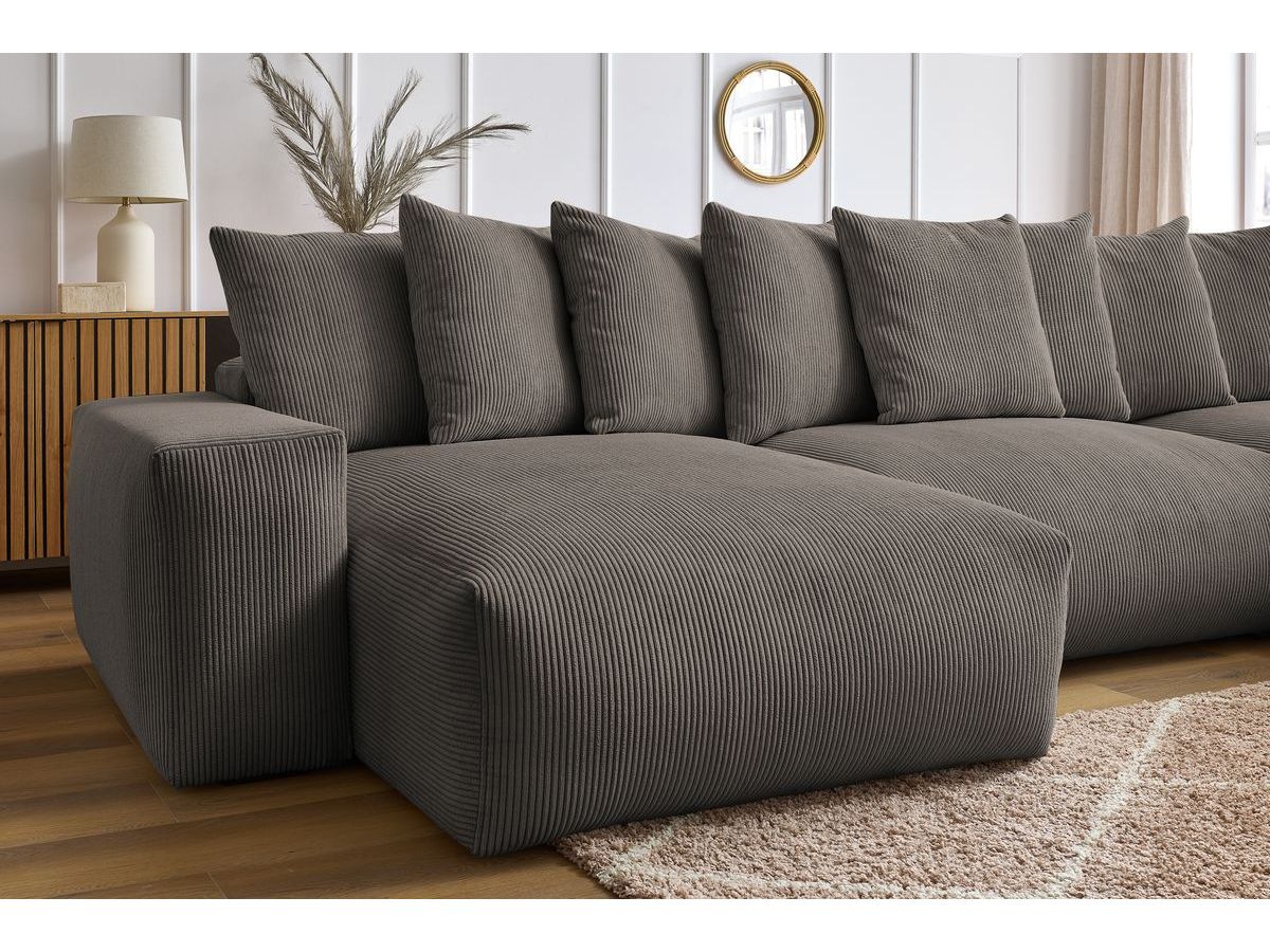 Voltaire - Panoramic Convertible Sofa with Storage - Panoramic