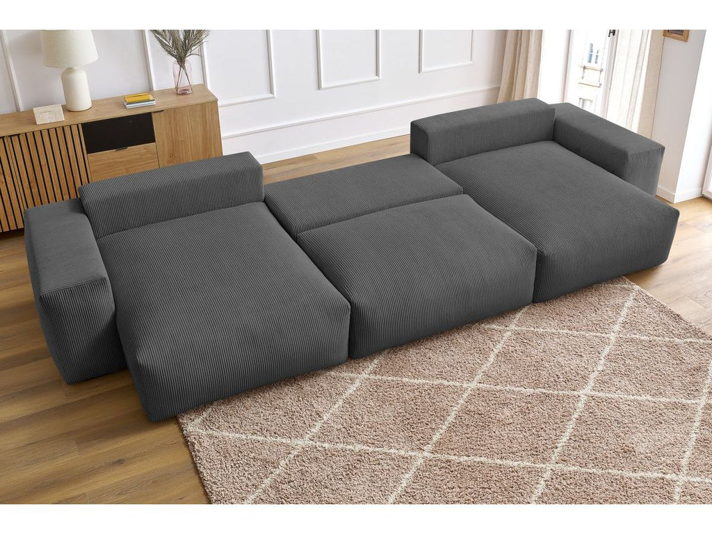 Voltaire - Panoramic Convertible Sofa with Storage - Panoramic
