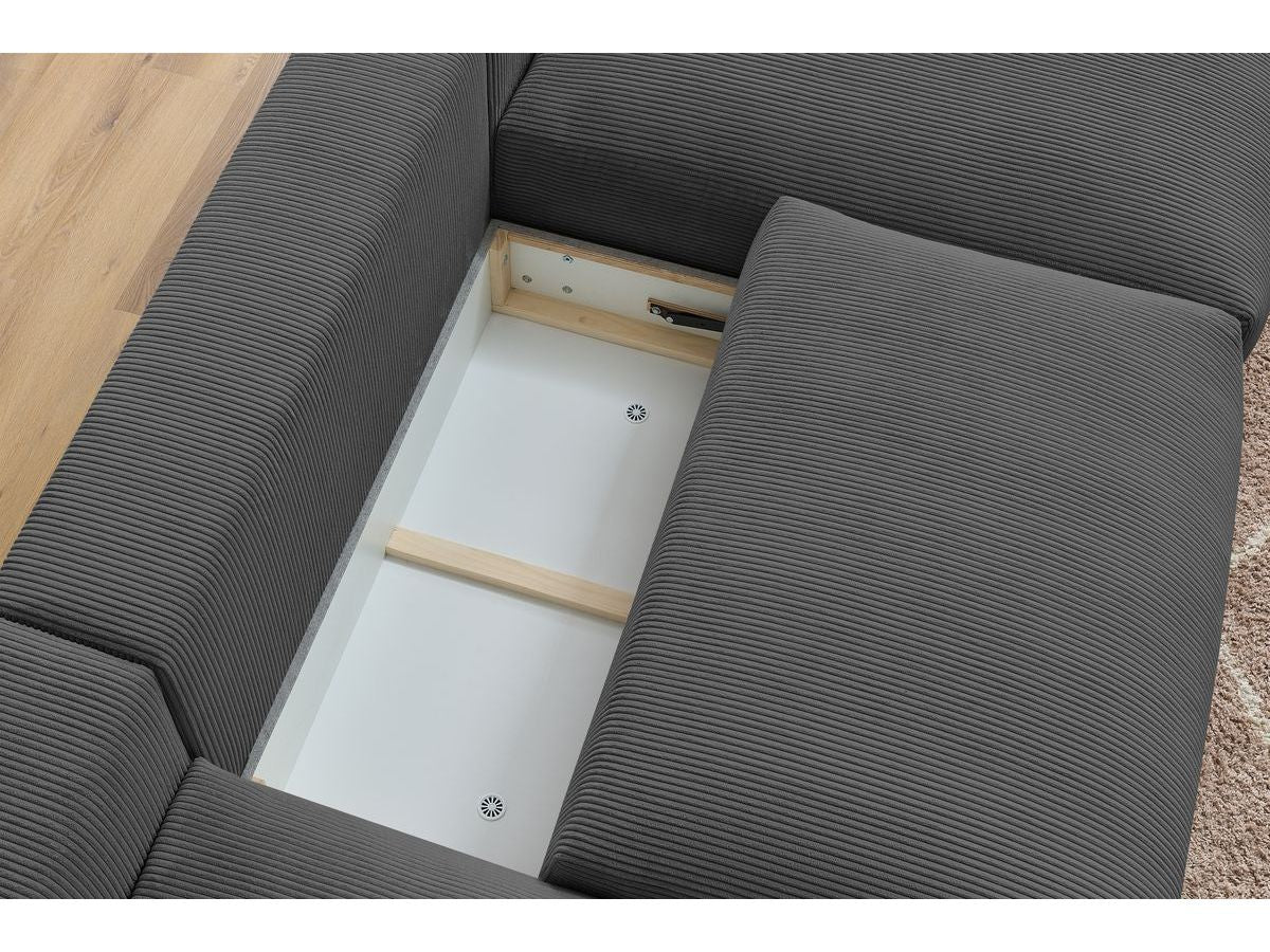 Voltaire - Panoramic Convertible Sofa with Storage - Panoramic