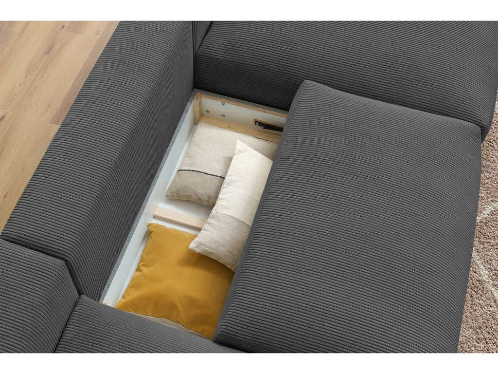 Voltaire - Panoramic Convertible Sofa with Storage - Panoramic