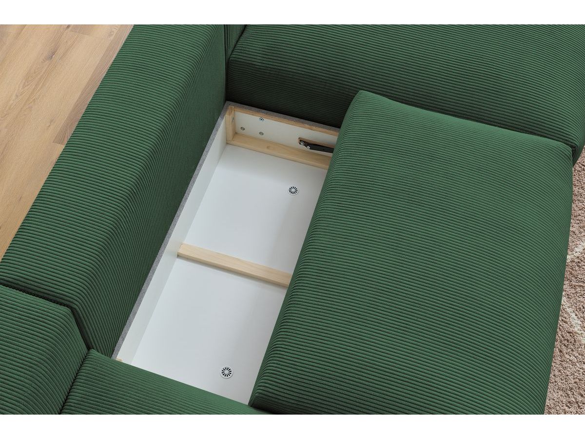 Voltaire - Panoramic Convertible Sofa with Storage - Panoramic